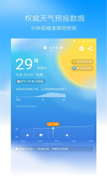 奈斯天气精简版截图3